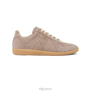메종 마르지엘라 레플리카 스니커즈 인 베이지 스웨이드 S57WS02 B0302364148