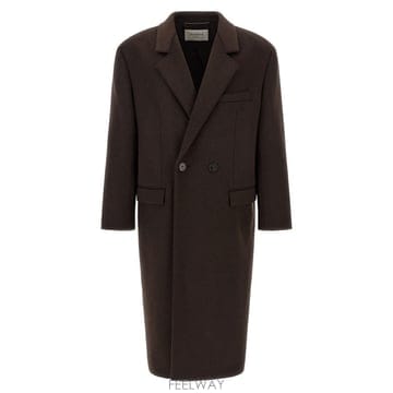 Saint Laurent ���ζ� MANTEAU ���̽� ��Ƽ�� FEUTRE OU 873406Y B0442364190���ζ� MANTEAU ���̽� ��Ƽ�� FEUTRE OU 873406Y B044236
