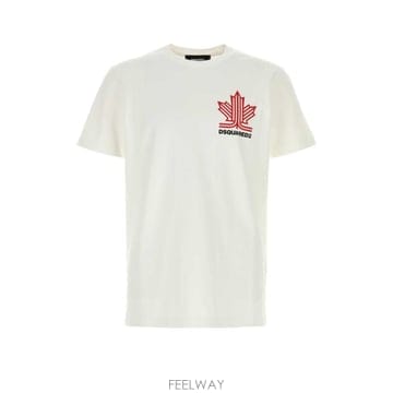 26FW 디스퀘어드2 반팔 티셔츠 S71GD1693D20106 100 White