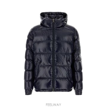 26FW 에르노 마야 후드 쇼트 다운 재킷 PI001416U12973 9200 Blue