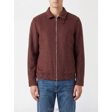브루넬로 쿠치넬리 봄버자켓 Dark Red
