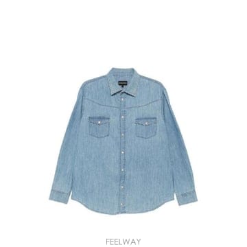 Armani �׶�����Ÿ �ؿ� ���������Ƹ����� ���� DENIM COTTON ���� EM007369AF30058MB003�׶�����Ÿ �ؿ� ���������Ƹ����� ���� DENIM COTTON ��