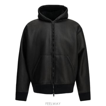 Balenciaga [V90]�߷��þư� 856338TTS078065 ���� ���� ��Ʈ Hooded shearling jacket[V90]�߷��þư� 856338TTS078065 ���� ���� ��Ʈ Hooded 