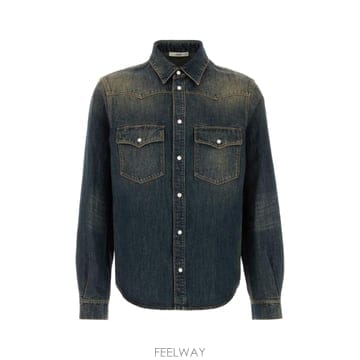 FENDI [X45]��� FLF002B1PD F19S8 ���� ���� ���� ���� ���� Denim shirt[X45]��� FLF002B1PD F19S8 ���� ���� ���� ���� ���� De