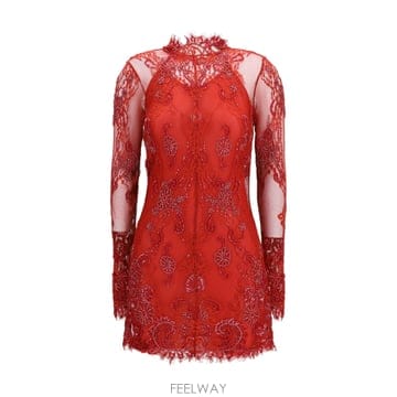 Blumarine [K68]���縶�� RF6062J1616 X0824 ���� ���ǽ� �� �̵� �̴� �巹�� Embroidered l[K68]���縶�� RF6062J1616 X0824 ���� ���ǽ� �� �̵� ��