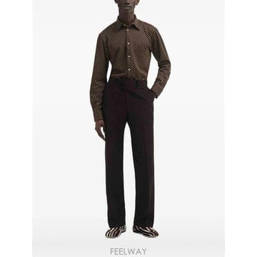 웨일즈 보너 Modernist jacquard knit shirt 12317330800904 TP725751