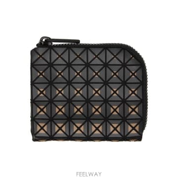 Bao Bao Issey Miyake 블랙   베이지 클램 지갑 BB69AG431 TP877988511