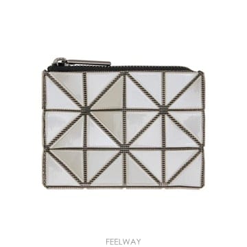 Bao Bao Issey Miyake 그레이 카세트 카드 지갑 BB68AG741 TP877988510