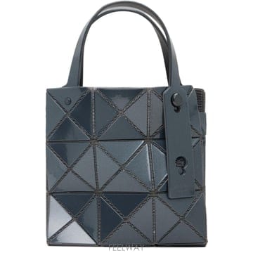 Bao Bao Issey Miyake 그레이 스몰 캐럿 핸드백 BB68AG610 TP878018864