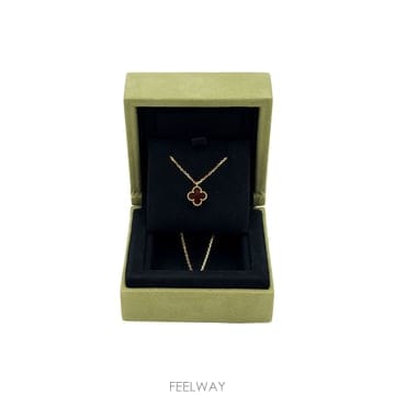 반클리프아펠 Van Cleef&Arpels ARN59M00 로즈골드 커넬리언 알함브라 스위트 목걸이