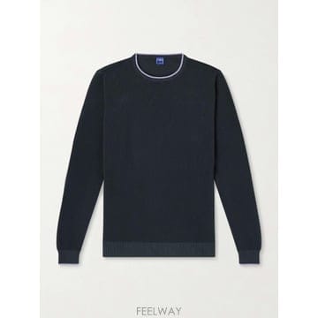 26 FW FEDELI 그린 코튼 스웨터 TP581942078