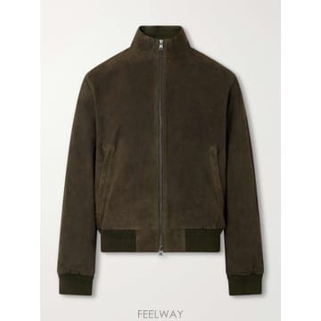 26 FW 폴로 랄프로렌 그린 찰튼 스웨이드 봄버 재킷 TP581954796