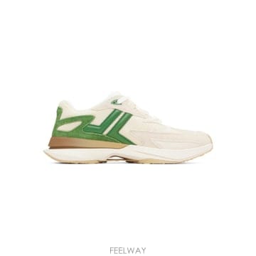 26 FW 랑방 베이지   그린 JLA 스니커즈 262254M237017