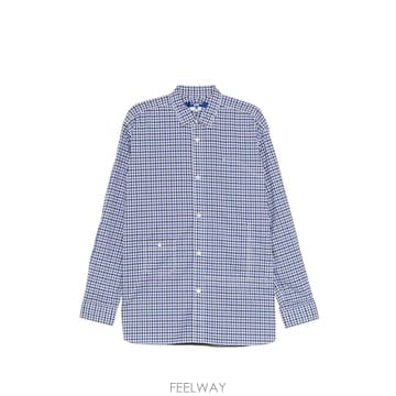 26 FW 준야 와타나베 깅엄 체크 패널 셔츠 WRB002051 TP459385050