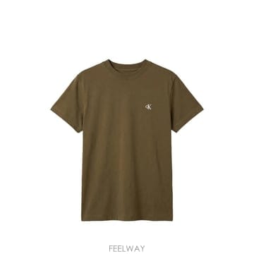 26 FW 캘빈클라인 logo print T shirt LV04RG275GLI1 TP459218310