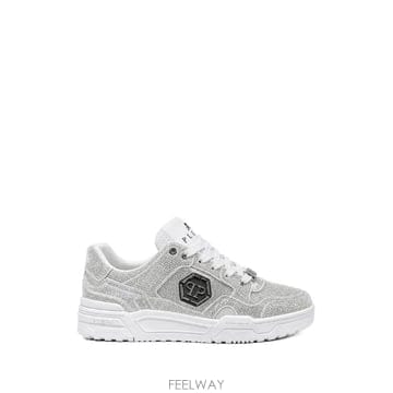 26 FW 필립플레인 프레데터 V2 스트라스 로우탑 스니커즈 FAFSUSC0999PTE003N TP45770