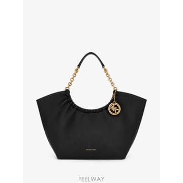 26 FW Michael Michael Kors 인디 라지 로고 참 토트 백 30T6A50T9L TP4562