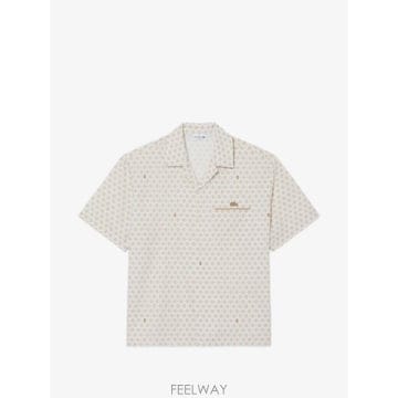 26 FW 라코스테 테니스 프린트 반소매 셔츠 CH8082 TP456211253