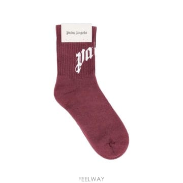 26 FW 팜앤젤스 로고 디테일 양말 PWRA00BF25FAB0012803 TP459217628