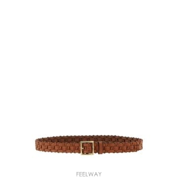 26 FW 폴로 랄프로렌 브레이디드 레더 벨트 429P05796001 TP454250828