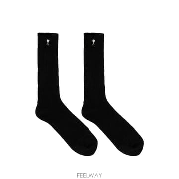 26 FW 아미 아미 드 쾨흐 골지 양말 3매 세트 USC627AK0024 TP459216932