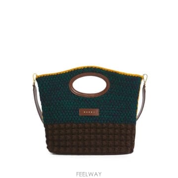 26 FW 마르니 크로셰 니트 토트 백 BMMP0172A1P9280 TP455513493