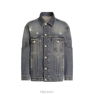 26 FW 돌체앤가바나 오버사이즈 핏 데님 재킷 F9U77DG8PR5 TP457699935