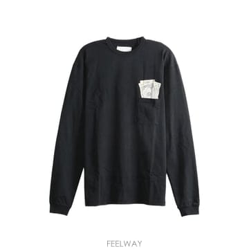26 FW ERL 머니 긴소매 티셔츠 ERL13T006 TP458505756