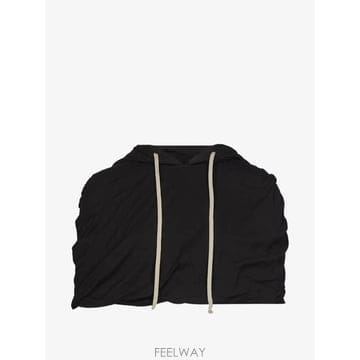 26 FW 릭오웬스 cropped drawstring hoodie DU02F6475BH09 TP4593818