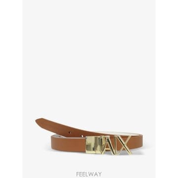 26 FW Armani Exchange 로고 장식 레더 벨트 XW002127AF1 TP455169368