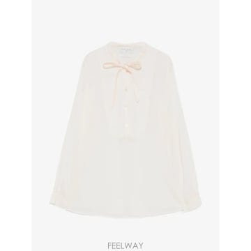 26 FW Forte Forte 빕 디테일 블라우스 15103MYSHIRT TP456201442