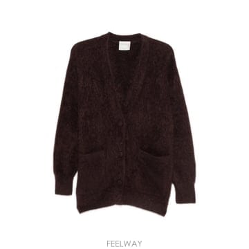 26 FW Forte Forte 브러시드 니트 가디건 15447MYKNIT TP458400611