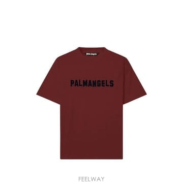 26 FW 팜앤젤스 로고 프린트 티셔츠 PAMAA01W26JR182710 TP458334768