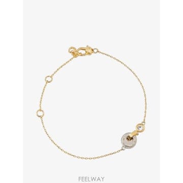 26 FW 케이트스페이드 인터링크 장식 브레이슬릿 KK430 TP458864156