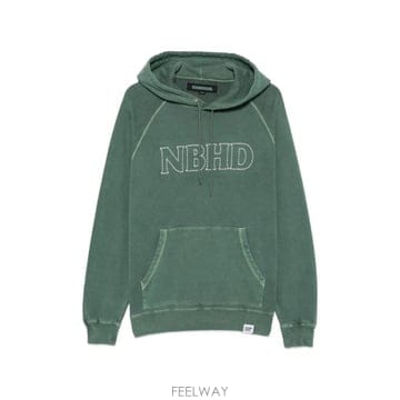 26 FW 네이버후드 로고 자수 후드티 252FPNHCSM05 TP456199821