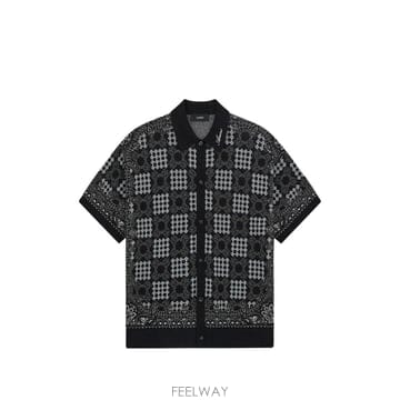 26 FW 아미리 MA 쿼드 체크 크로셰 셔츠 AMTOKN1120 TP455165730