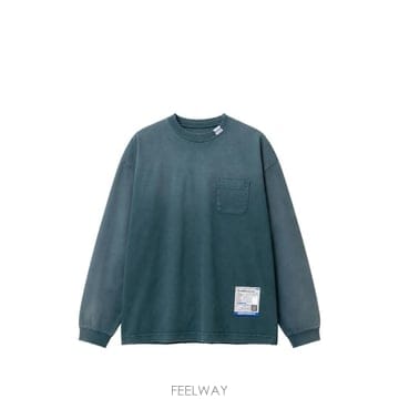 26 FW 메종미하라야스히로 썬 페이디드 라이크 디스트레스드 긴소매 티셔츠 I17LT525 TP4583341