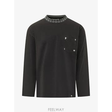 26 FW 팜앤젤스 야자수 인타르시아 체스트 포켓 티셔츠 PAMAB02F26JR01 TP457685399
