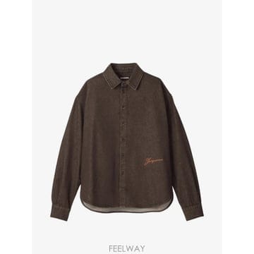 26 FW 쟈크뮈스 드 님 시몬 데님 셔츠 SHM00545AD00077 TP458911094