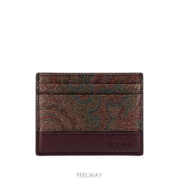 26 FW 에트로 아르니카 페이즐리 프린트 카드홀더 MP2E0001AA112 TP459007127