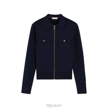 26 FW 타미힐피거 포켓 디테일 집업 가디건 WW0WW51415 TP458602520
