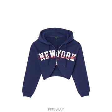 26 FW  카날 세인트 크롭 로고 프린트 후드티 2F6RTP066C12410 TP458729797