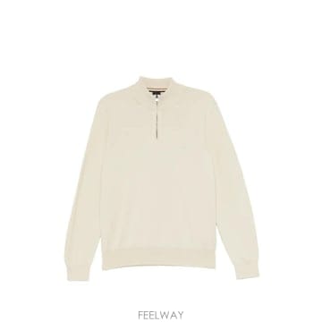 26 FW 보스 하프 집업 스웨터 50516914 TP455676700