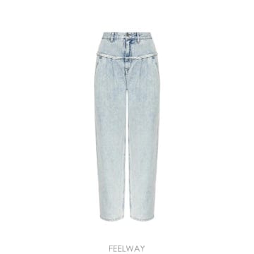 26 FW 이자벨마랑 에뚜왈 이니자 프린지 트리밍 진 PA0739FAD3H01E TP455675747