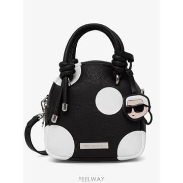 26 FW 칼라거펠트 아이콘 폴카 도트 토트 백 B3W30121 TP457760488