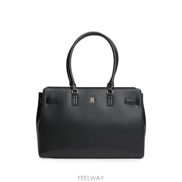 26 FW 타미힐피거 로고 장식 토트 백 AW0AW19069 TP457760329