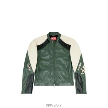26 FW 디젤 L아티 레더 재킷 A229770HNBM TP455290550