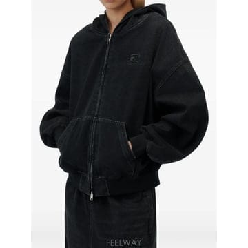 26 FW 알렉산더왕 브러시드 데님 오버사이즈 후드티 UDC4262303 TP457754838