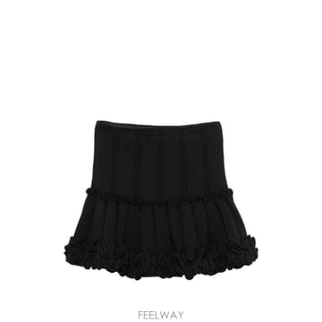 26 FW 산드로 러플 트리밍 미니 스커트 SFPJU01784 TP458136680