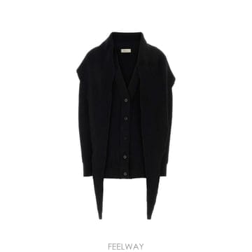 26 FW 블루마린 러 칼라 골지 니트 가디건 RF6198MAB39 TP458135918